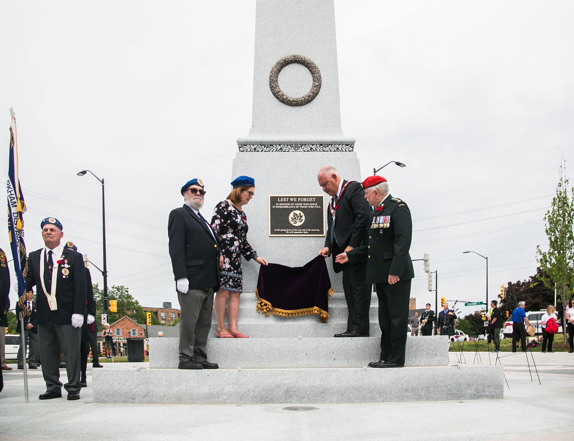 Markham Veteran’s Square Memorial